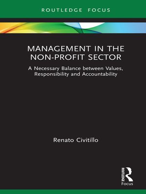 cover image of Management in the Non-Profit Sector